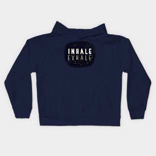 INHALE EXHALE Kids Hoodie